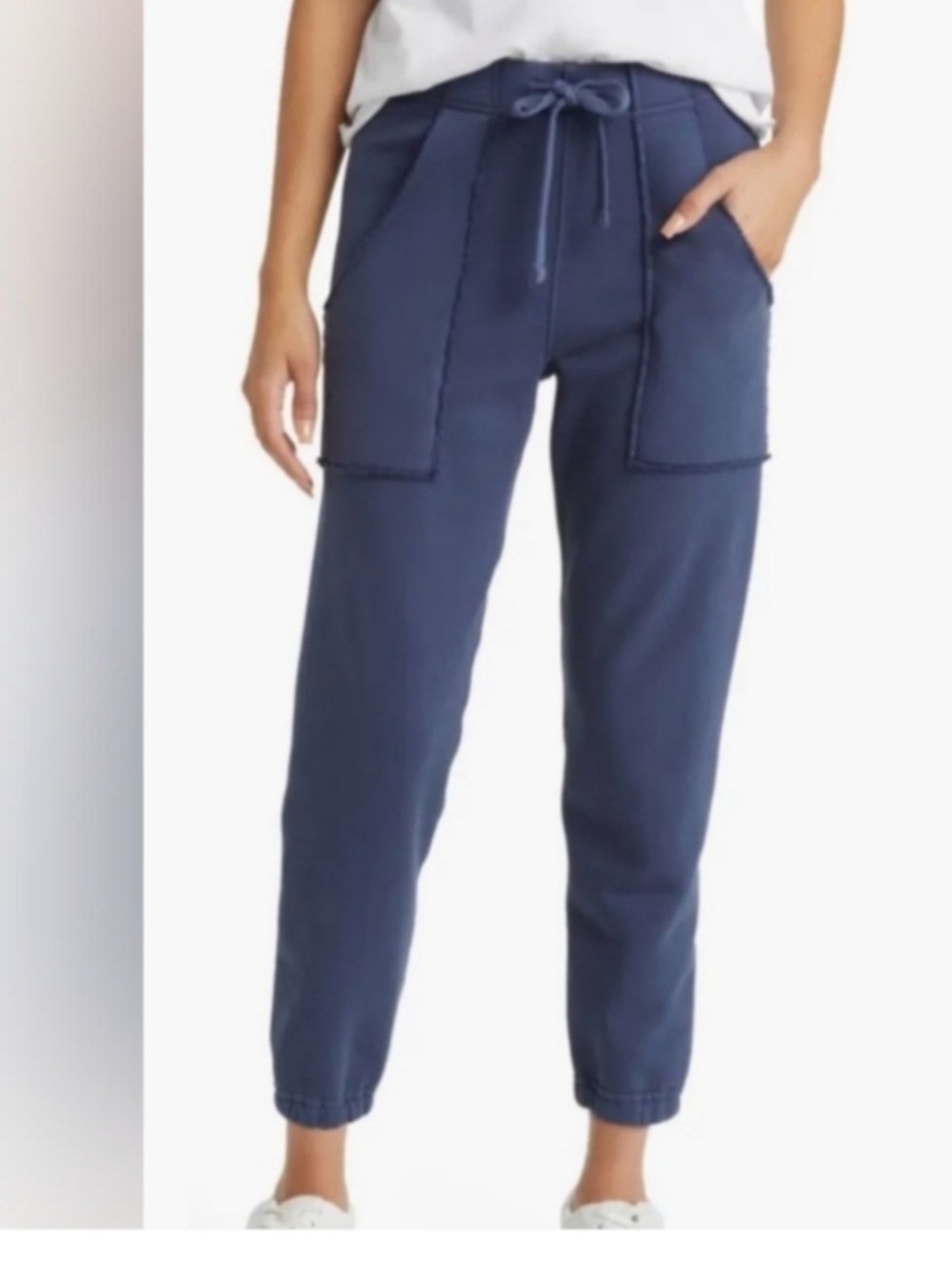 NEW Frank & Eileen Eamon Joggers Teal blue Size Large